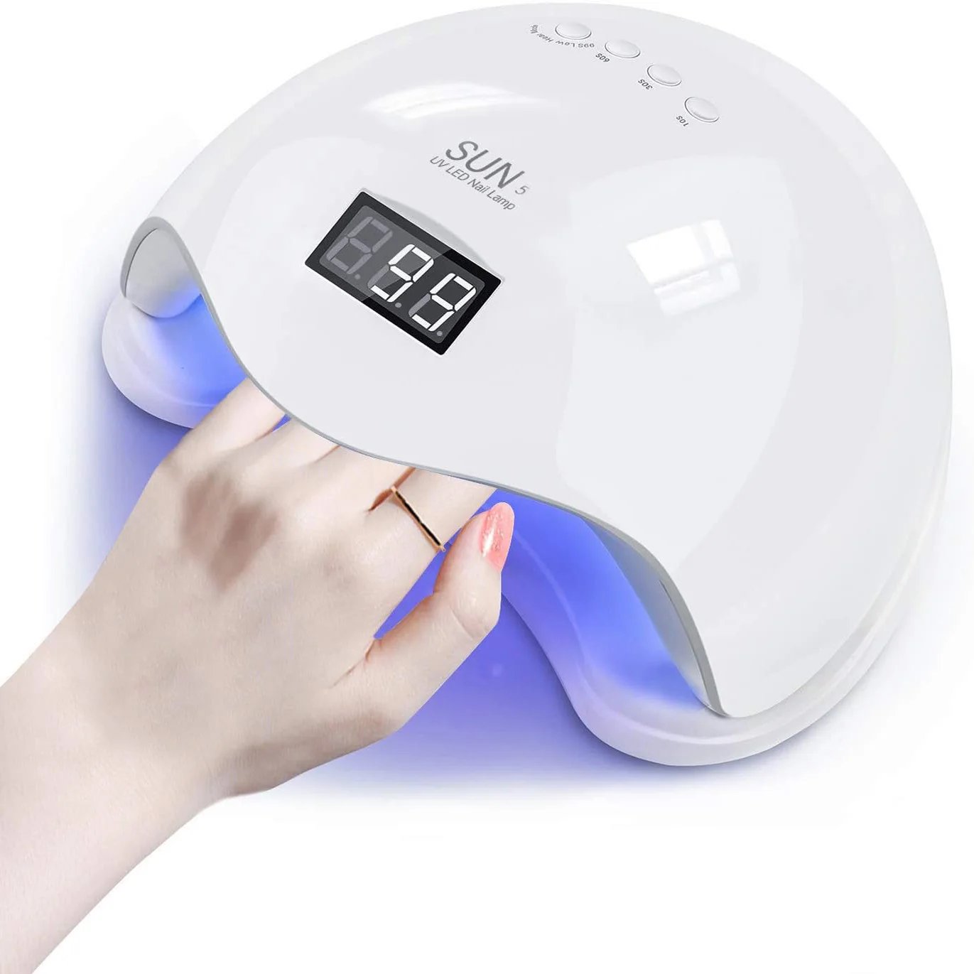 Nail Dryer Gel Nail Polish Curing LED UV Light With 4 Timers