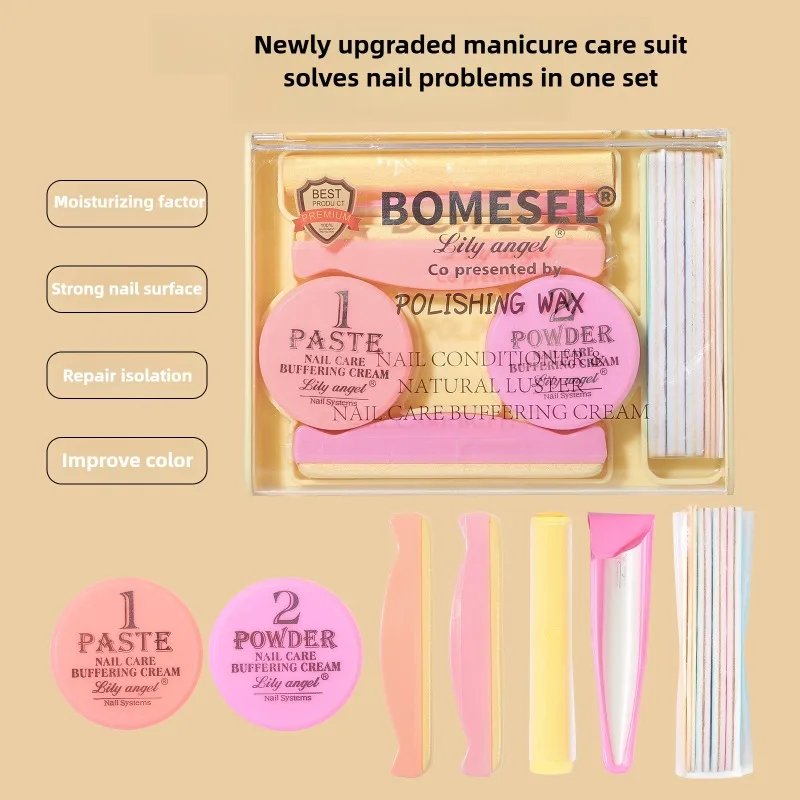 Manicure Set Powder Nail Kit Strengthener Professional