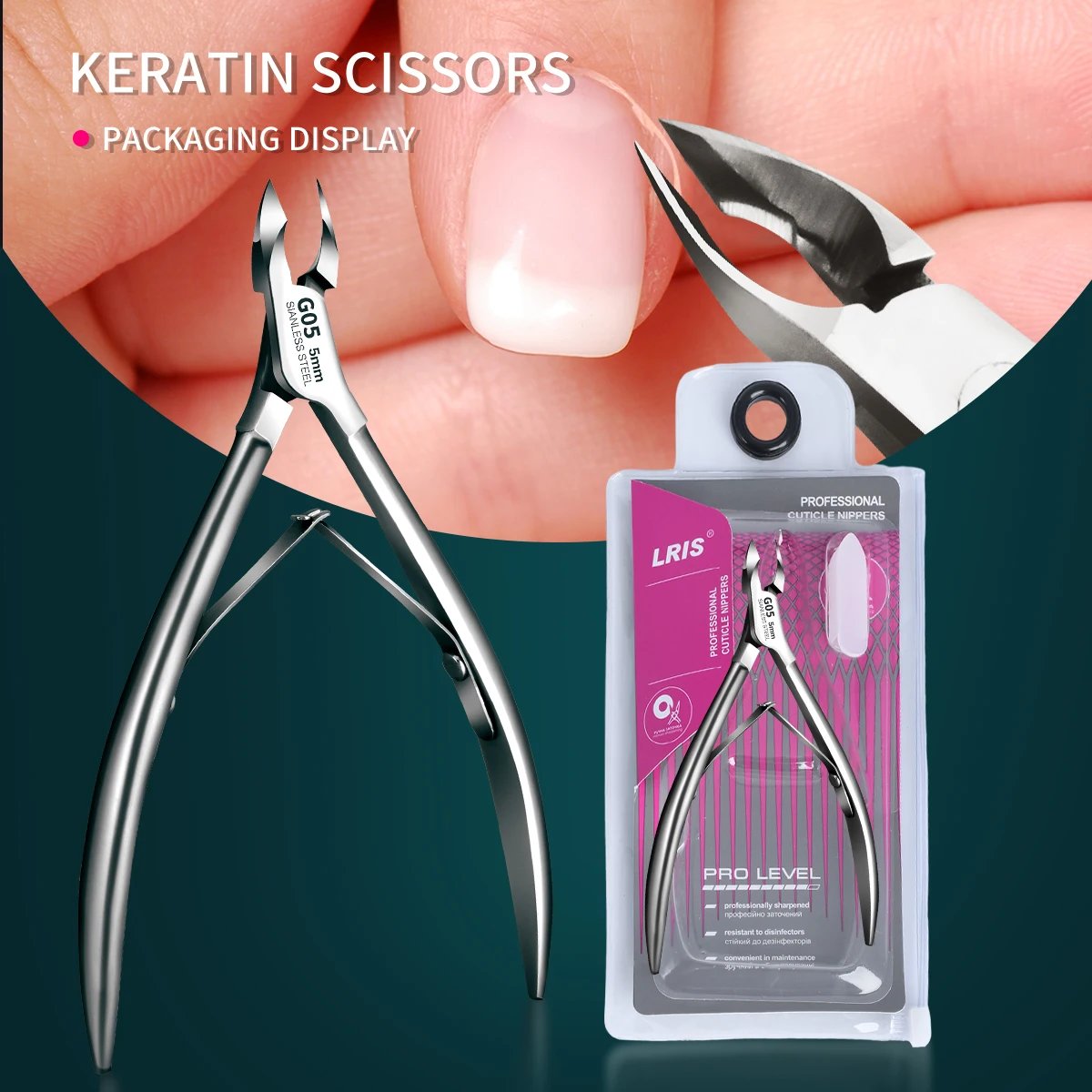 Professional Cuticle Trimmer Set
