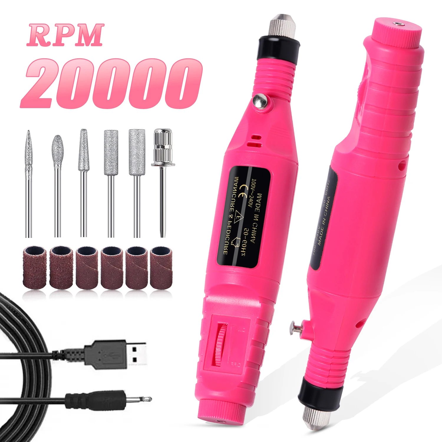 Electric Nail Sander Kit