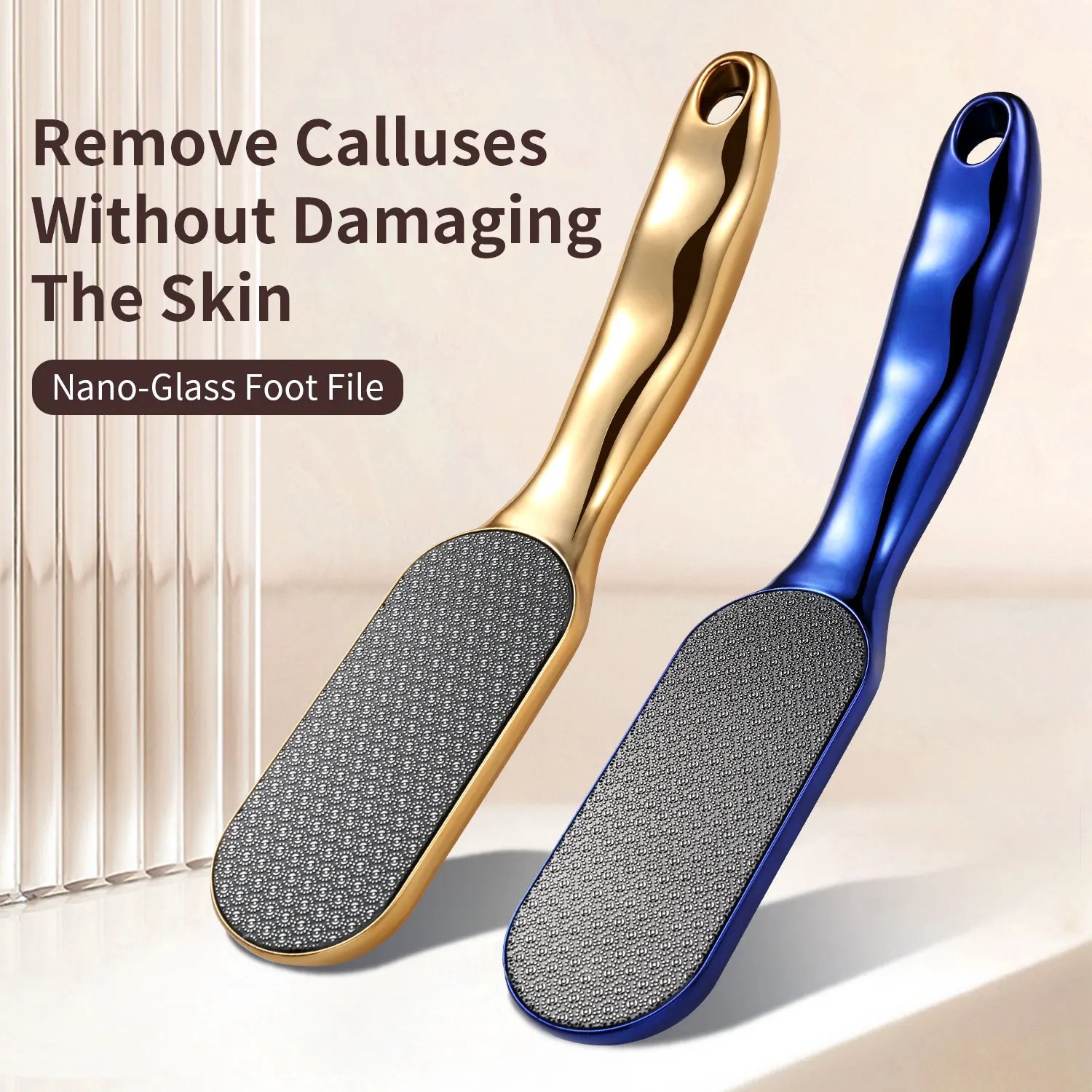 Glass Pedicure Nail File & Buffer Set