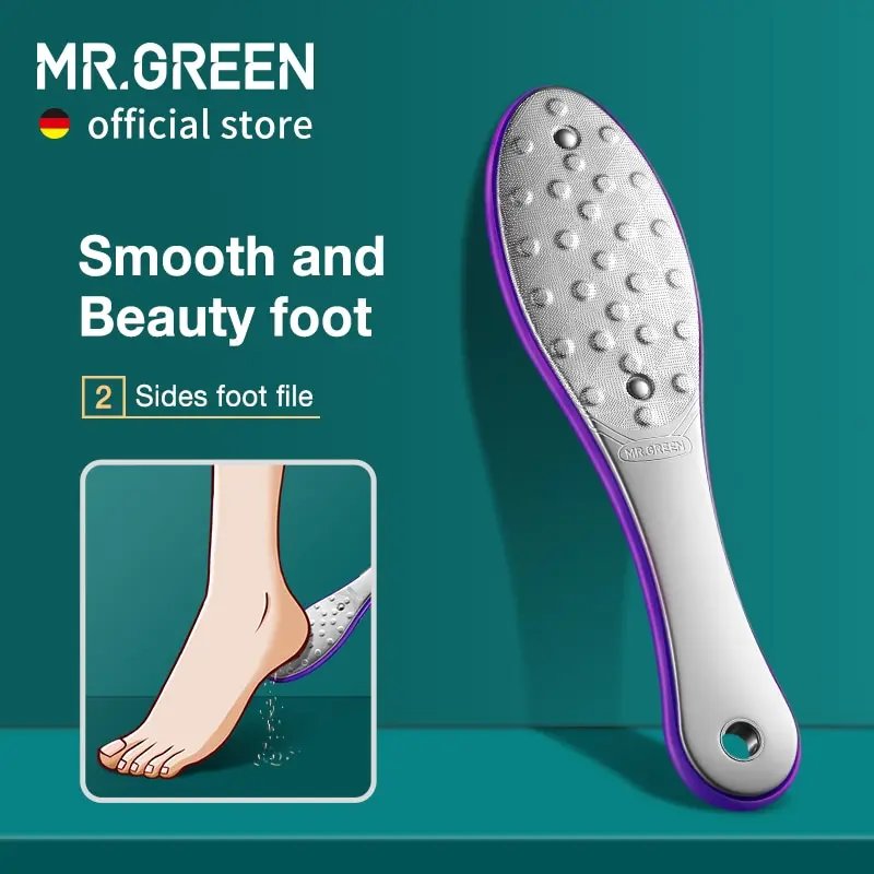 Stainless Steel Pedicure Nail File & Buffer Set