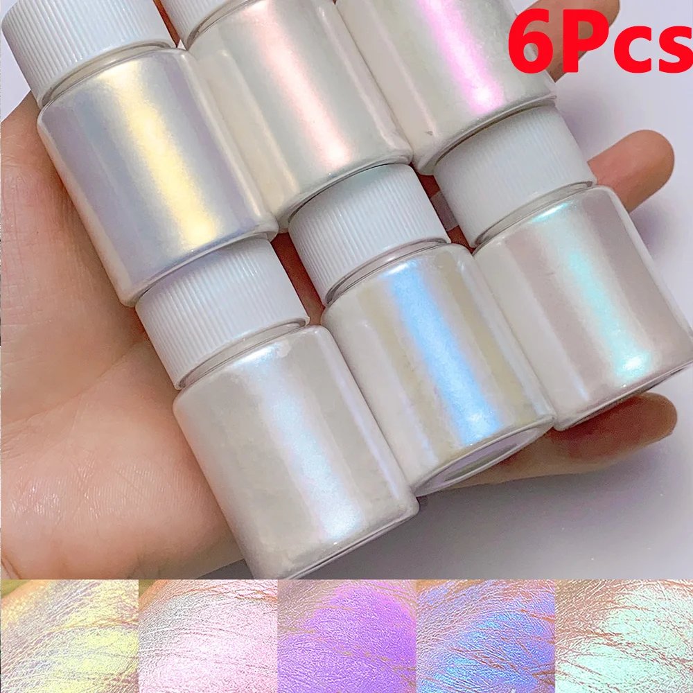 White Chrome Mirror Powder