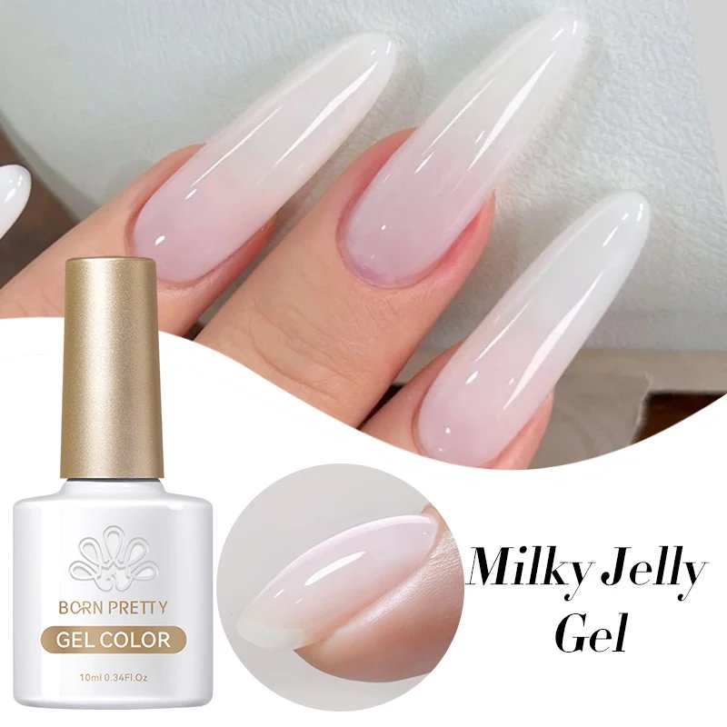 White Jelly Gel Polish