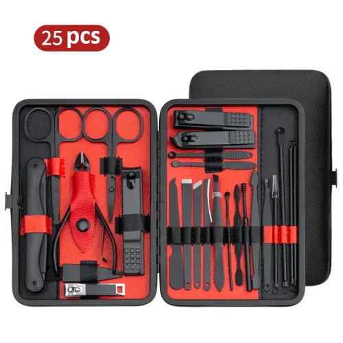 Manicure & Pedicure Set — 25 Pieces
