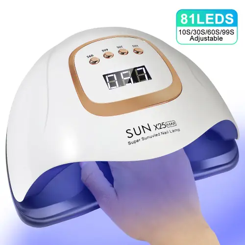 UV LED Nail Lamp — 81 LEDs