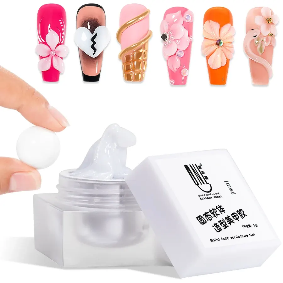 White Clear Gel Polish — 5 g