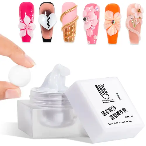 White Clear Gel Polish — 5 g