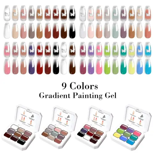 Ombré Painting & Gradient Gel