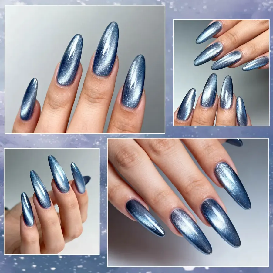 Winter Cat Eye Magnetic Gel