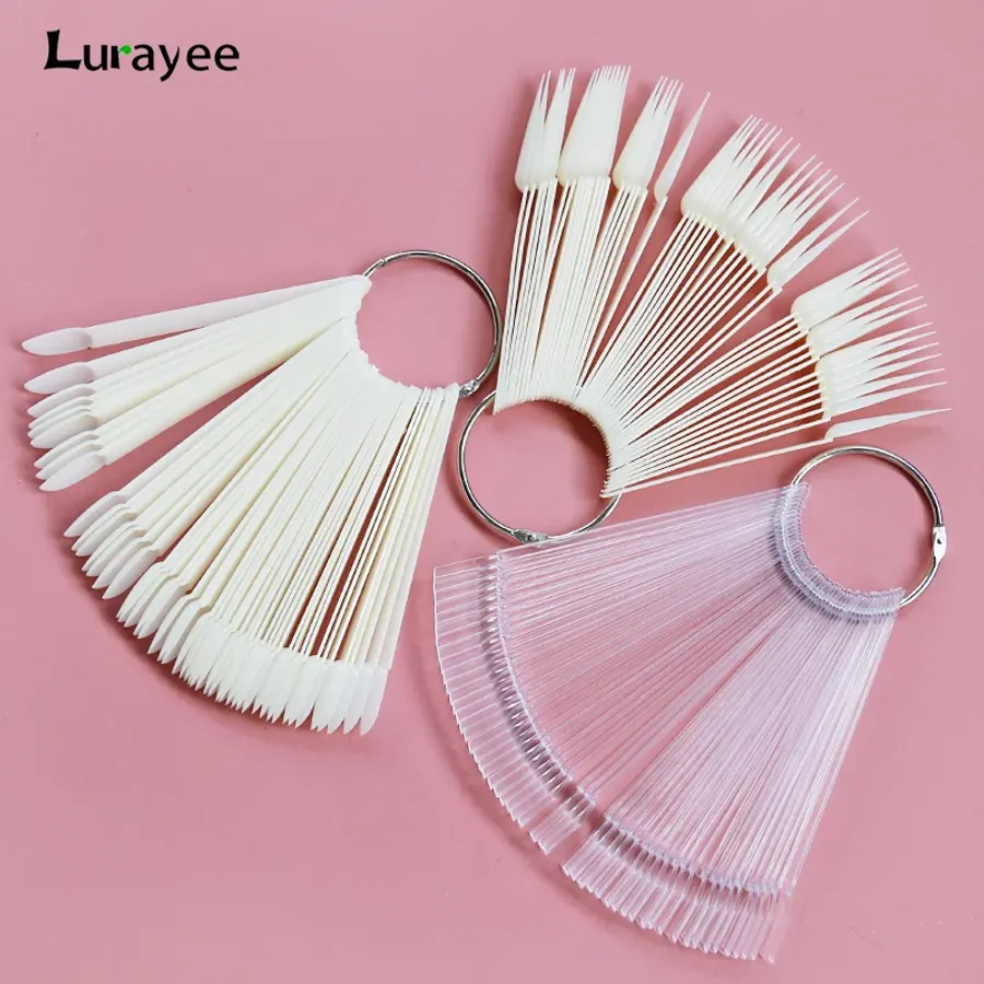 Clear Full-Cover Soft Gel Tips