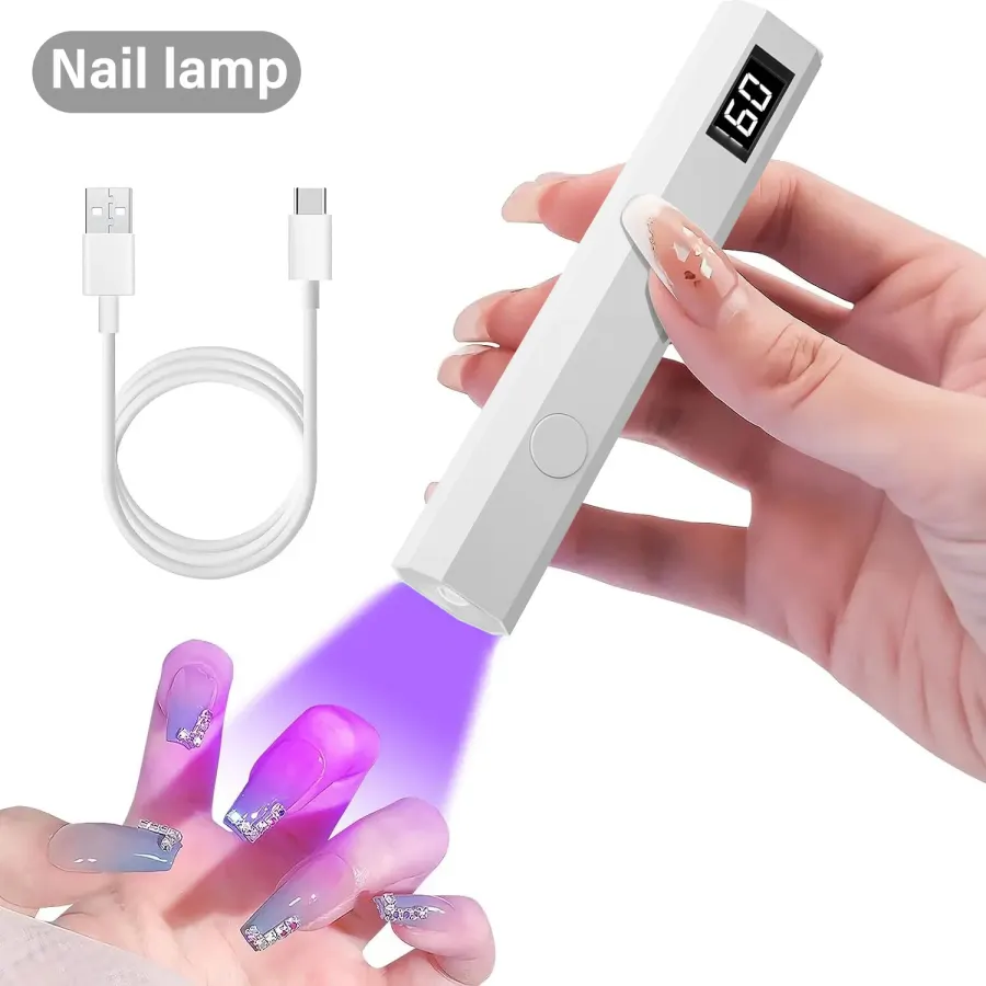 Rechargeable Portable UV LED Nail Lamp — 3 W