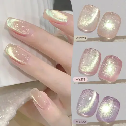 Holographic Cat Eye Magnetic Gel