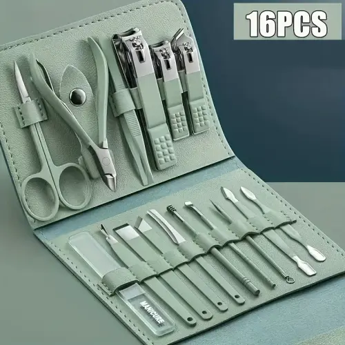 Pedicure Manicure & Pedicure Set — 16 Pieces