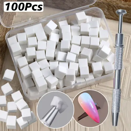 Nail Art Brush Set — 50 Pieces