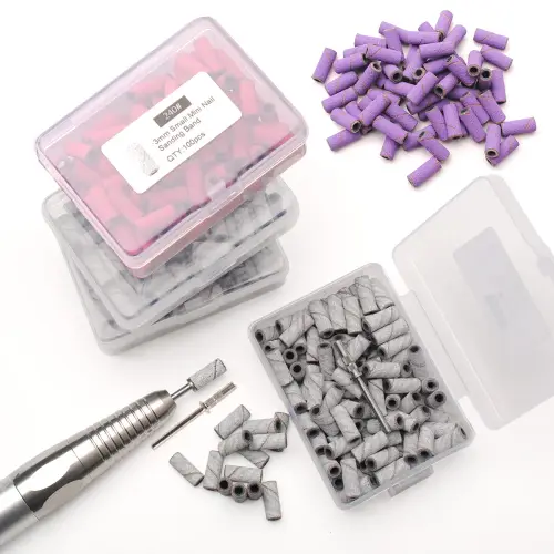 Sanding Bands & Mandrel Set — 100 Pieces