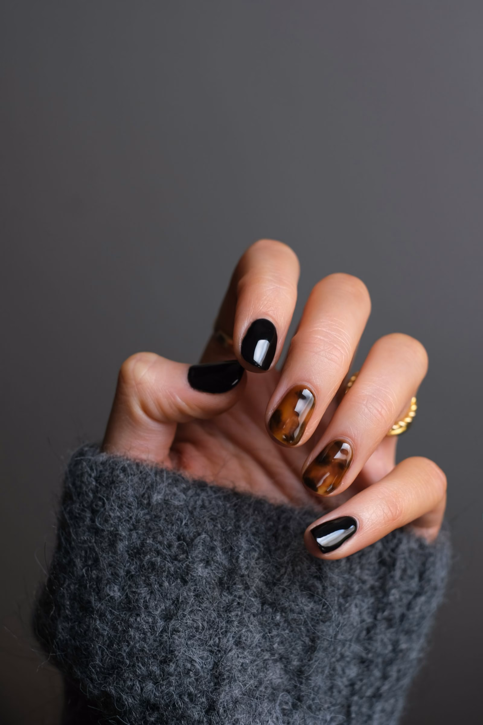 Long perfect nails with tip extensions